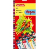 Set Tempera Herlitz, 16ml, 10 buc/set