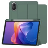 Husa Xiaomi Redmi Pad 2 Asteroid GSM Flex Trifold Pen, verde inchis