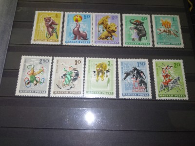 TIMBRE UNGARIA 1965 CIRC foto