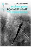 Am zburat pentru Rom&acirc;nia Mare - Paperback brosat - Valeriu Avram - Vremea