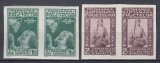 ROMANIA 1934 LP 109 a SAPTAMANA FRUCTELOR PERECHE SERII NEDANTELATE STARE MNH, Nestampilat