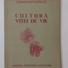 Cultura Vitei De Vie - Manual Pentru Scolile Agrozootehnice 1955 VEZI DESCRIEREA