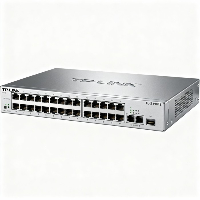 SWITCH TP-LINK; model: TL-SG1048; PORTURI: 48 x RJ-45 10/100/1000 , METAL CASE
