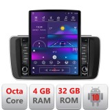 Navigatie Nissan Leaf 2018-2024 dedicata Ouad core 4+32 ecran vertical 9.7" DSP 360 FHD AHD Android radio gps internet kit-leaf+EDT-E709