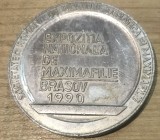 MEDRO01 Medalii Galati - Expozitia Filatelica - Brasov 1990