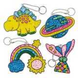 Set creativ - Brelocuri stralucitoare PlayLearn Toys, Galt