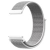 Curea material textil, compatibila Amazfit BIP 3, telescoape Quick Release, Light Gray
