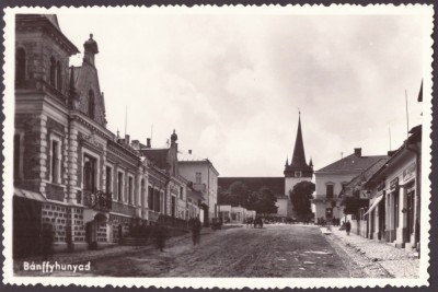 2064 - HUEDIN, Cluj, Romania - old postcard, real Pohto - unused foto