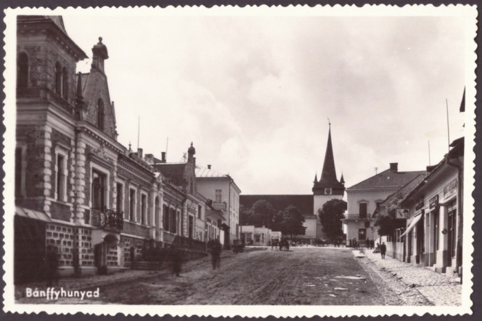 2064 - HUEDIN, Cluj, Romania - old postcard, real Pohto - unused