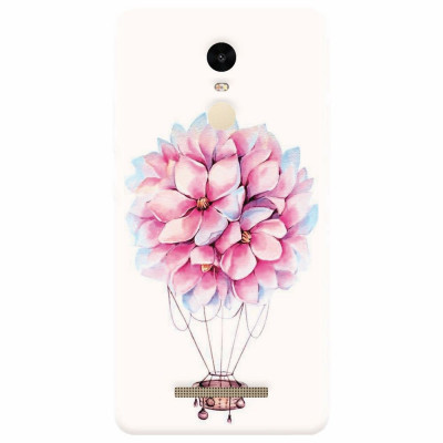 Husa silicon pentru Xiaomi Remdi Note 3, Flower Baloon foto