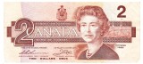 Canada 2 Dolari 1986 P-94 Seria 8374396