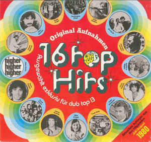 Vinil Various &lrm;&ndash; 16 Top Hits - Aktuellste Schlager Juli/August 1980 (VG+)