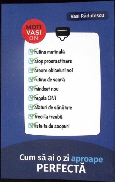 CUM SA AI O ZI APROAPE PERFECTA-VASI RADULESCU-335842