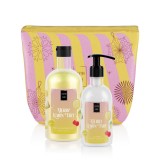 Pachet Gel de dus 500ml + Lotiune de corp 300ml Merry Lemon Tart, Lavish Care