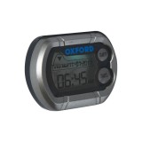 Ceas termometru moto Oxford DigiClock, negru/gri