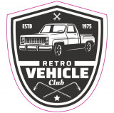 Abtibild Retro Vehicle Club TAG 012 281022-9, General