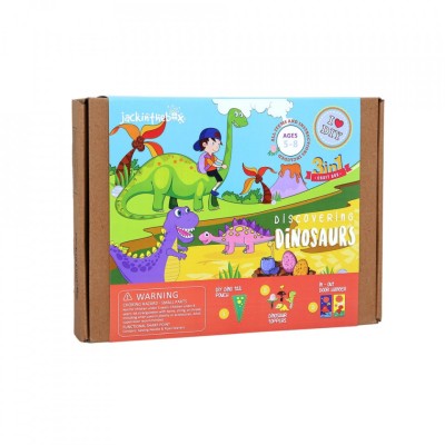 Jack In The Box - Kit Creatie 3-In-1 Descopera Dinozaurii foto