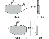 Placute Frana Sinter TRW MCB662SH Fata Moto