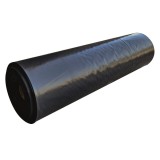 Folie polietilena pentru constructii Baufolie, negru, 150 x 4 m, grosime 0.1 mm