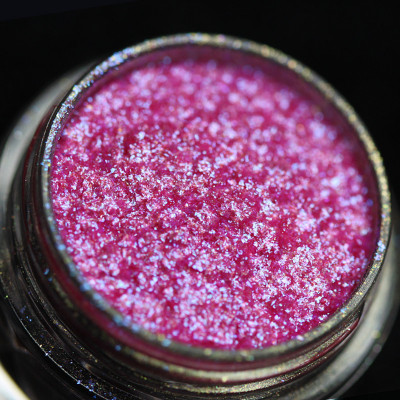 Pigment PK59(roz fucsia cu sclipiri albastre) Sparkle/Microglitter pentru machiaj KAJOL Beauty, 1g foto