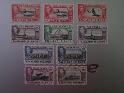 FALKLAND ISLANDS SERIE NESTAMPILAT=MNH/MH=205 foto