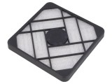 Protecție Plastic cu Filtru și Ecran EMI 120x120mm cu Șuruburi