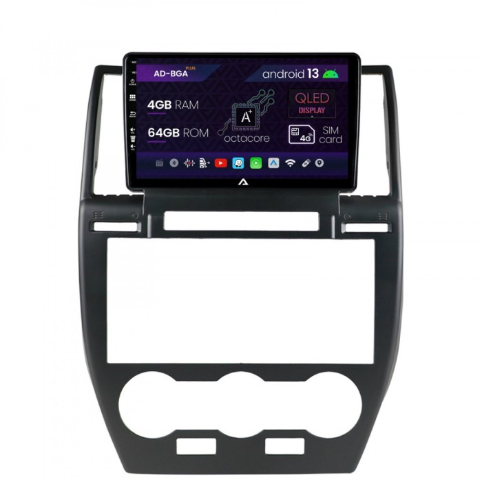 Navigatie Land Rover Freelander 2 (2006-2012), Android 13, A-Octacore 4GB RAM + 64GB ROM, 9 Inch - AD-BGA9004+AD-BGRKIT430