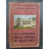 Esposizione Internazionale di Roma 1911: catalogo della Mostra di Belle Arti