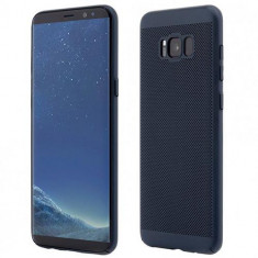 Husa Telefon Plastic Samsung Galaxy S8+ g955 Mesh Dark Blue