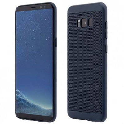 Husa Telefon Plastic Samsung Galaxy S8+ g955 Dark Blue Clip-on Vetter foto