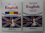 ENGLISH , CURS INTENSIV de SMARANDA LOZINSKI si VASILE CAPATANA , VOLUMELE I - II , 2007, CD INCLUS *