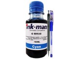Set Flacone Cerneala Ink-Mate Compatibil Canon GI41 ( 1x100ml Cyan) + Pix CNX567 si Pix cu gel
