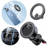 Cumpara ieftin Set Suport Auto + Suport Tip Inel pentru Telefon JoyRoom (JR-ZS294) Negru