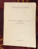 Trusa pentru experimente de fizica (Gimnaziu). Instructiuni de folosire