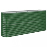 Cumpara ieftin Strat inaltat gradina 152x40x68 cm otel galvanizat