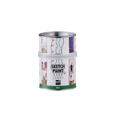 Vopsea Whiteboard, SchetchPaint Alb Lucios, Magpaint, 0.5 Litri