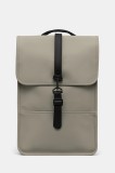Rains rucsac Backpack Mini W3 culoarea verde, mare, uni, 13020