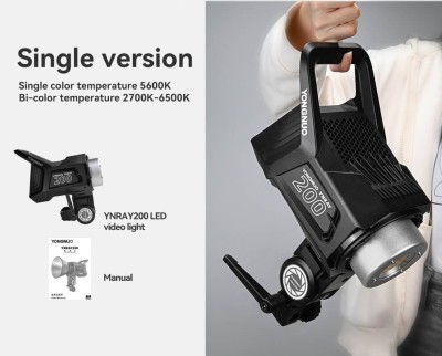 Lampa Video LED COB 200W Smart YONGNUO YNRAY200 5600k foto