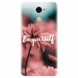 Husa silicon pentru Huawei Enjoy 7 Plus, Be Yourself
