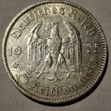 Germania Nazista 5 reichsmark 1935 A argint