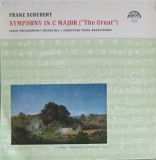 Disc vinil, LP. Symphony In C Major (&quot;The Great&quot;)-Franz Schubert, Czech Philharmonic Orchestra, Franz Konwi-246052, Supraphon