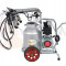 EMT. Aparat de muls vaci 2 posturi cu bidon din aluminiu 40 litrii EMT 2+1A40