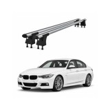 Set bare transversale aluminiu cu prindere in puncte fixe compatibile BMW Seria 3 F30 2012-2015 negre sau argintii Cod: 120101 Kit 201
