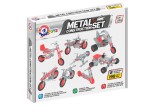 Cumpara ieftin Set de construit metalic, TechnoK, 8 modele de vehicule, 198 de piese