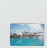 bnk card Cartele telefonice - Emiratele Arabe Unite - Etisalat - Back of Dhow (C/N "984E") - Col:UAE-C-097