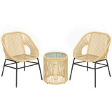 Outsunny bistro mobilier ratan polyrattan | Aosom Romania