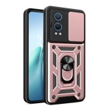 Husa pentru oneplus nord ce4 lite, slide si snap, camshield, rose gold