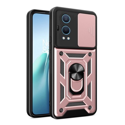 Husa OnePlus Nord CE4 Lite protectie camera Techsuit CamShield Series, roz foto