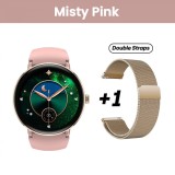 Cumpara ieftin Smartwatch Zeblaze Lily 2 Roz, 1.2 Ultra HD AMOLED, HRV, ECG, Monitorizare sanatate, Functii sport, Bluetooth Call, 200 mAh, Android 5.0 or iOS 10.0 s
