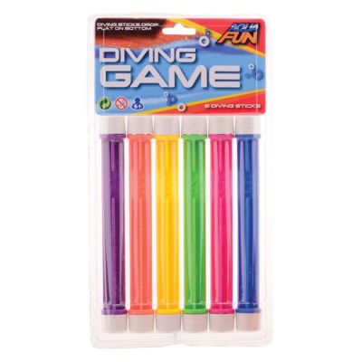Set 6 bete colorate pentru inot - Dive Sticks foto